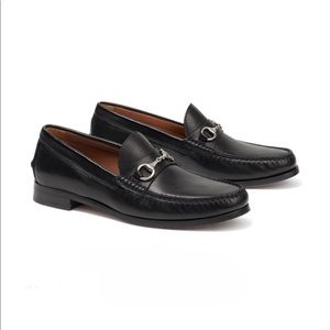 Trask - Black Sheepskin Loafer